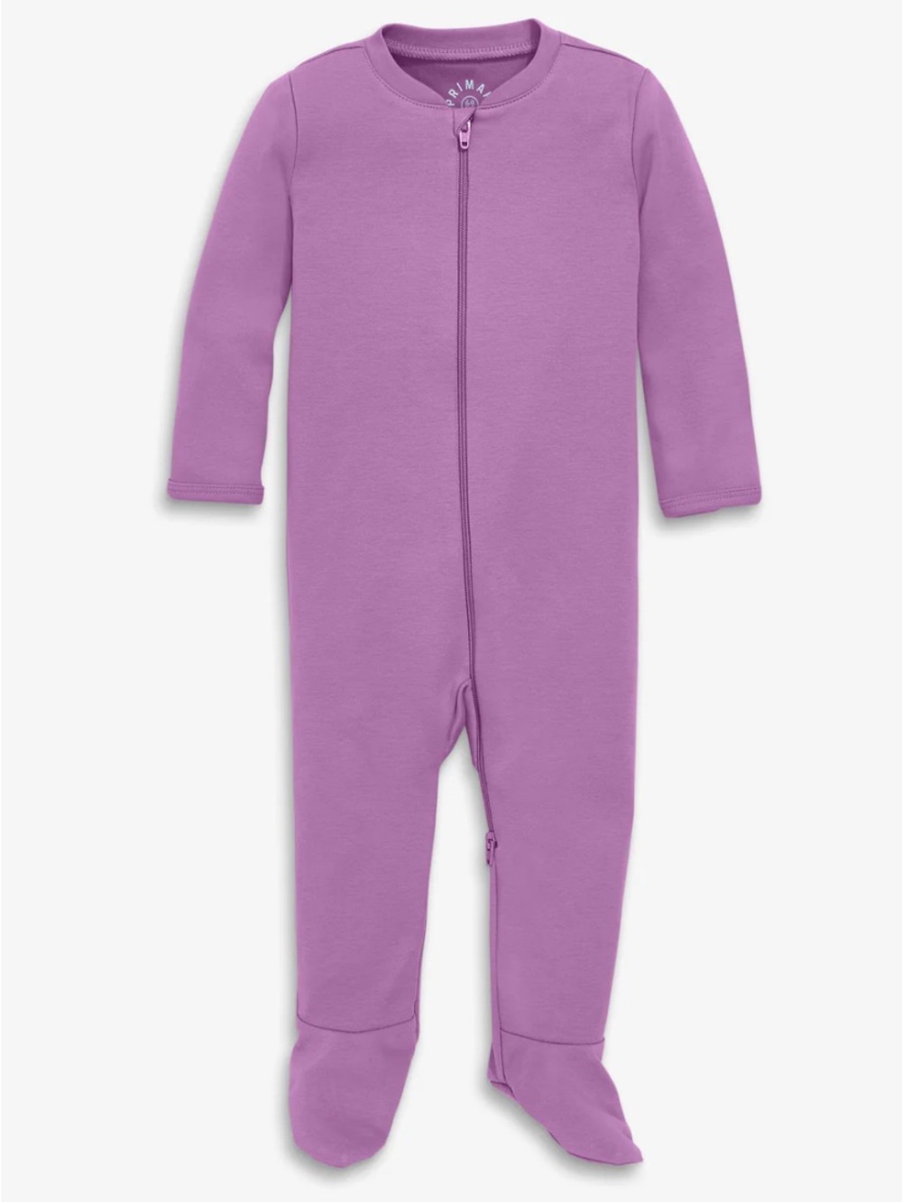 Primary The baby organic zip footie